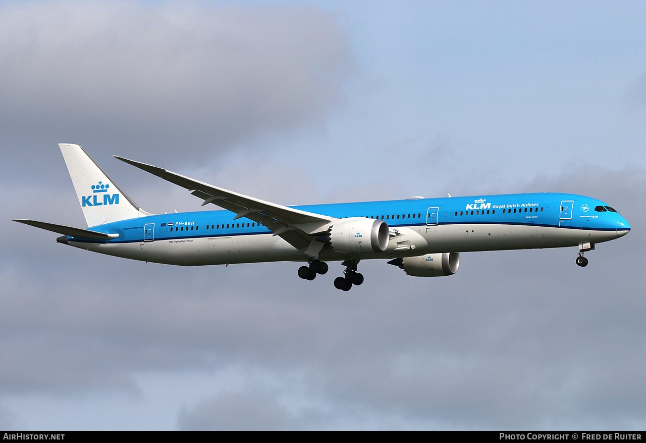 Aircraft Photo of PH-BKH | Boeing 787-10 Dreamliner | KLM - Royal Dutch Airlines | AirHistory.net #589474
