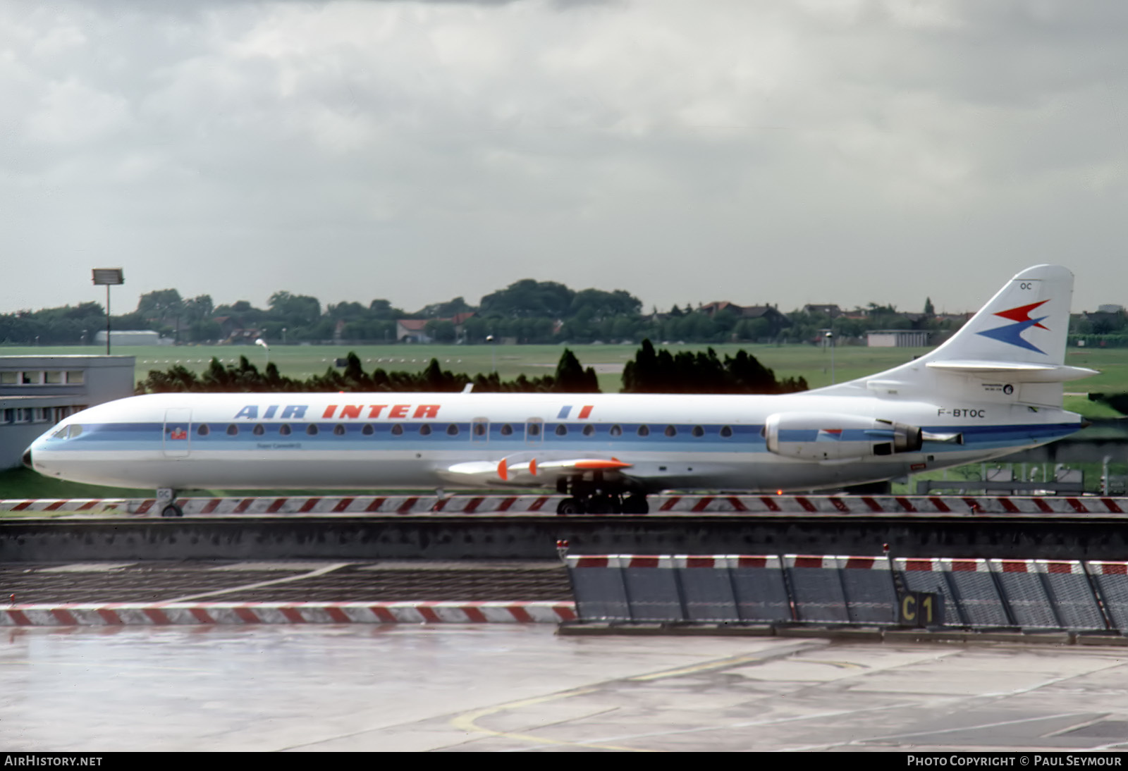 Aircraft Photo of F-BTOC | Aerospatiale SE-210 Caravelle 12 | Air Inter | AirHistory.net #589478