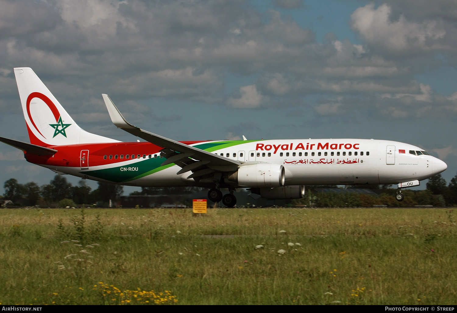 Aircraft Photo of CN-ROU | Boeing 737-8B6 | Royal Air Maroc - RAM | AirHistory.net #589482