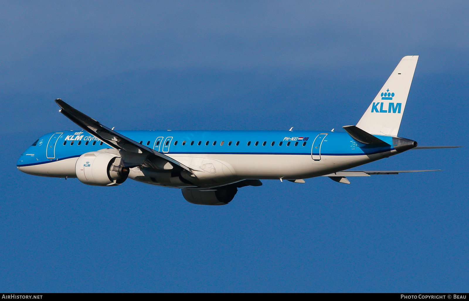 Aircraft Photo of PH-NXI | Embraer 195-E2 (ERJ-190-400) | KLM Cityhopper | AirHistory.net #589487