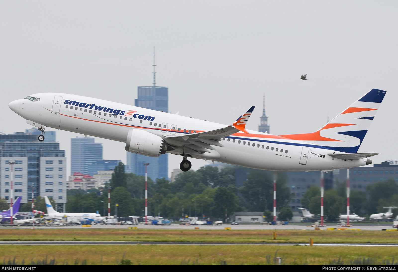 Aircraft Photo of OK-SWB | Boeing 737-8 Max 8 | Smartwings | AirHistory.net #589496
