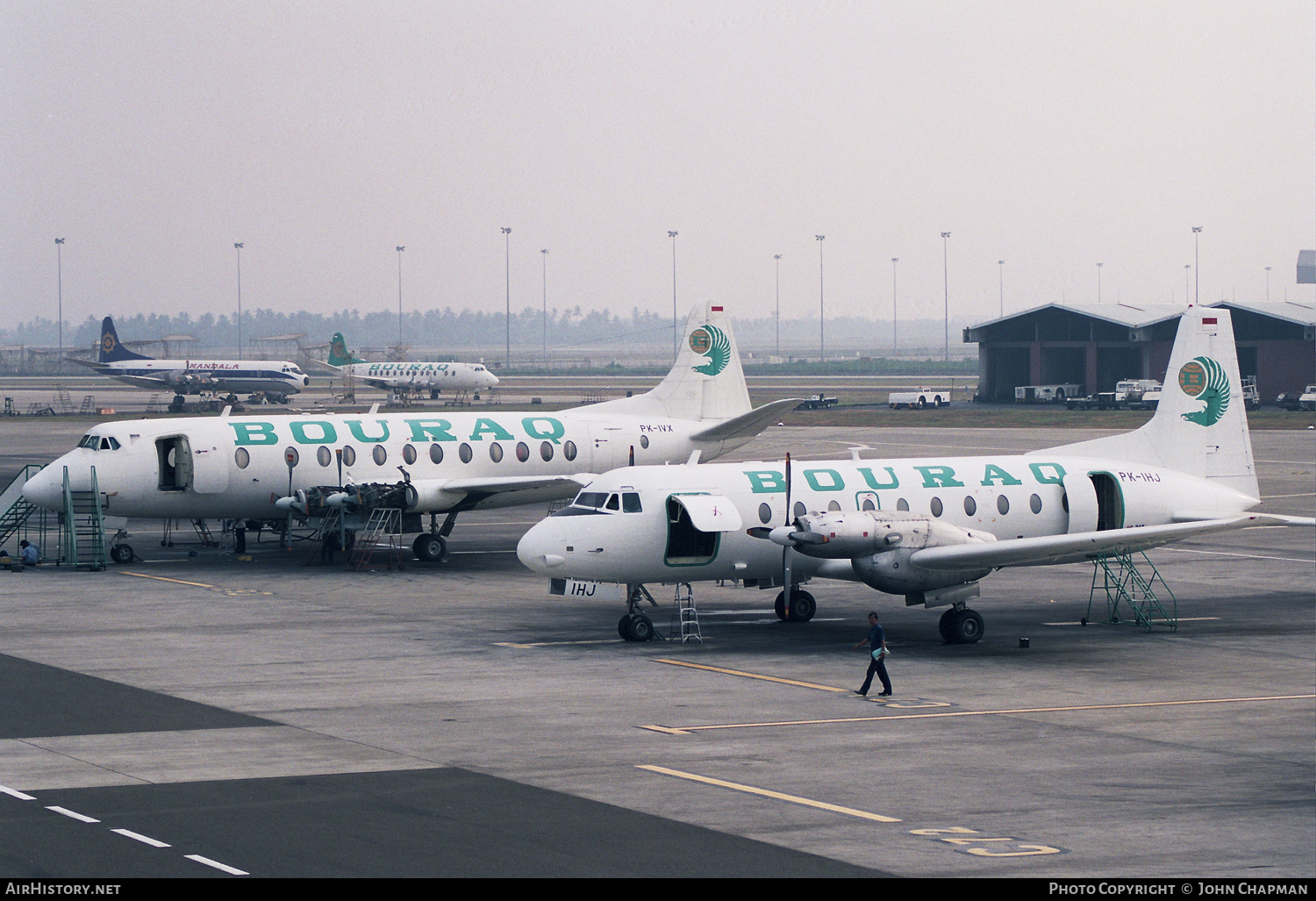 Aircraft Photo of PK-IHJ | Hawker Siddeley HS-748 Srs2A/235 | Bouraq Indonesia Airlines | AirHistory.net #589504