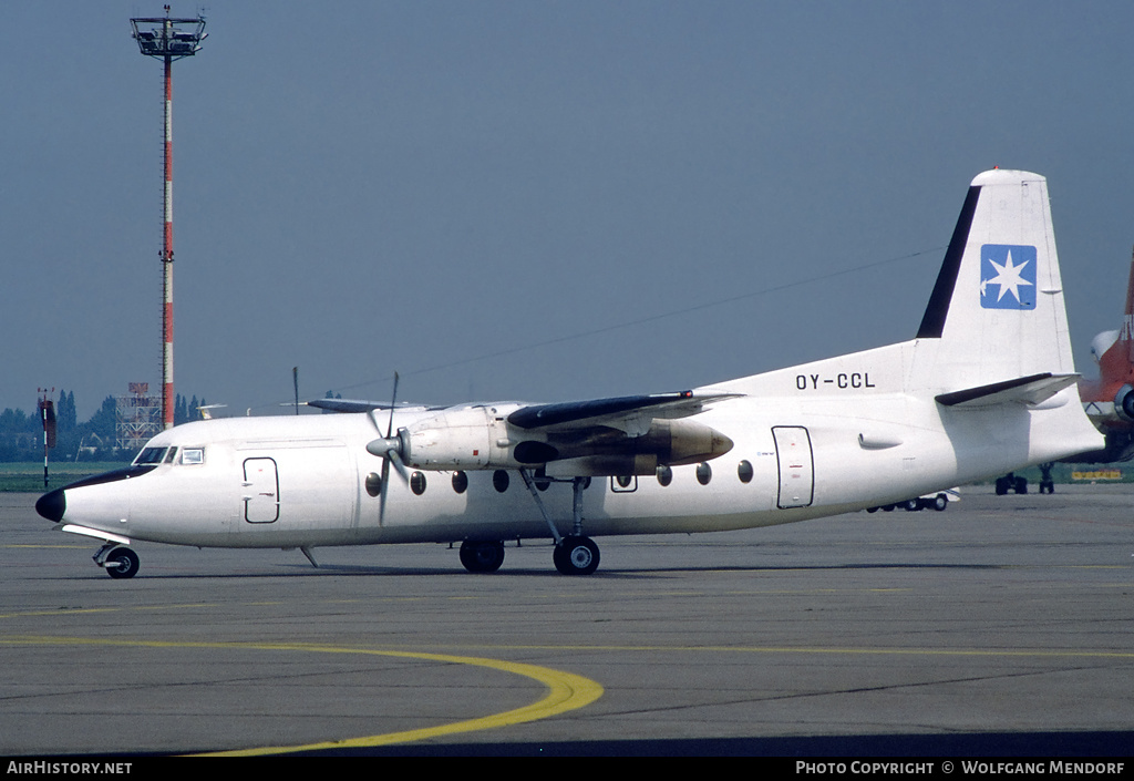Aircraft Photo of OY-CCL | Fokker F27-600 Friendship | Star Air | AirHistory.net #589505