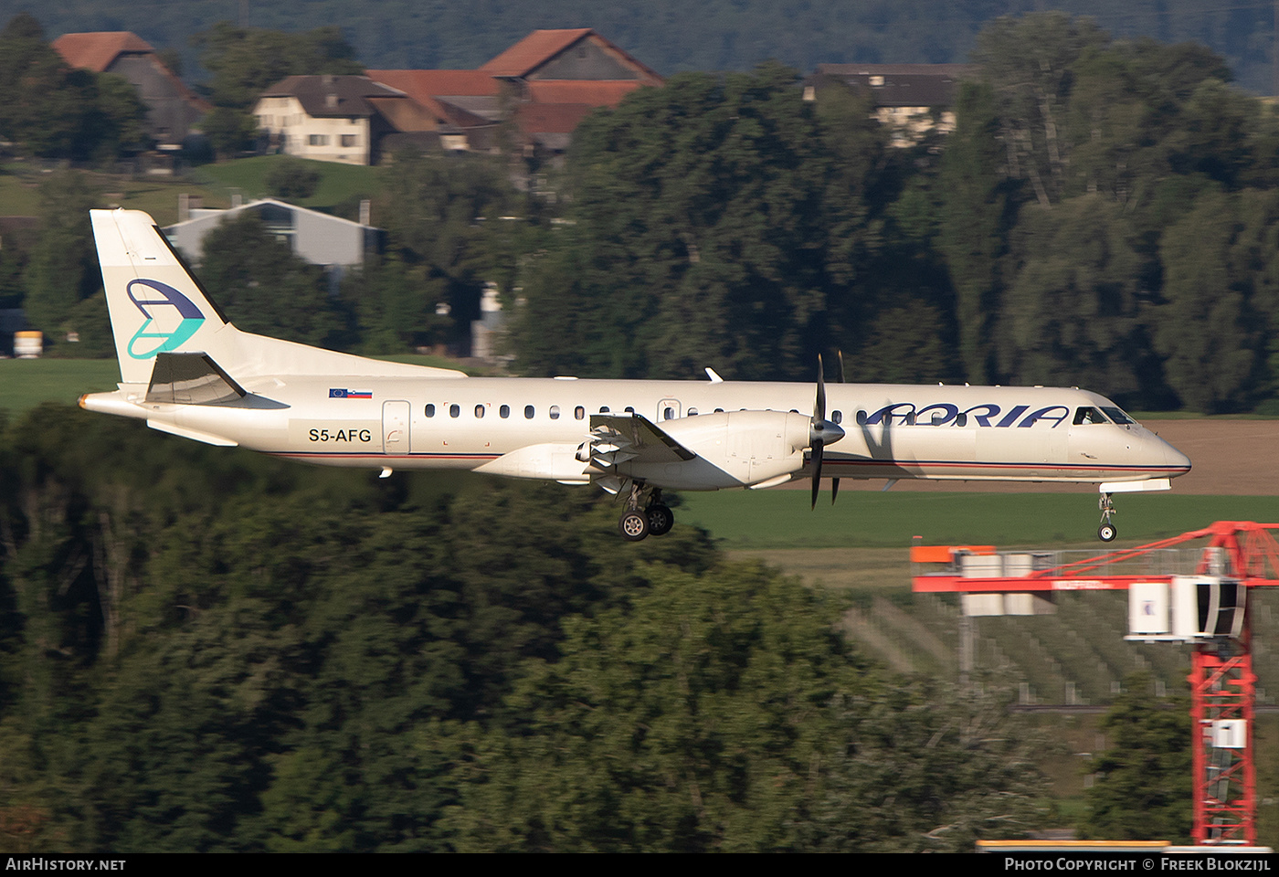 Aircraft Photo of S5-AFG | Saab 2000 | Adria Airways | AirHistory.net #589521