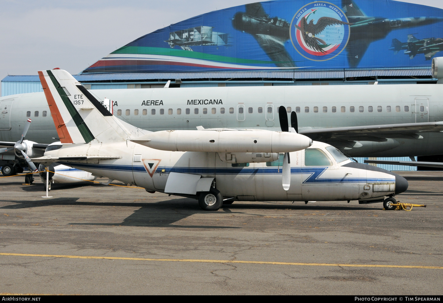 Aircraft Photo of ETE-1357 | Mitsubishi MU-2B | Mexico - Air Force | AirHistory.net #589532