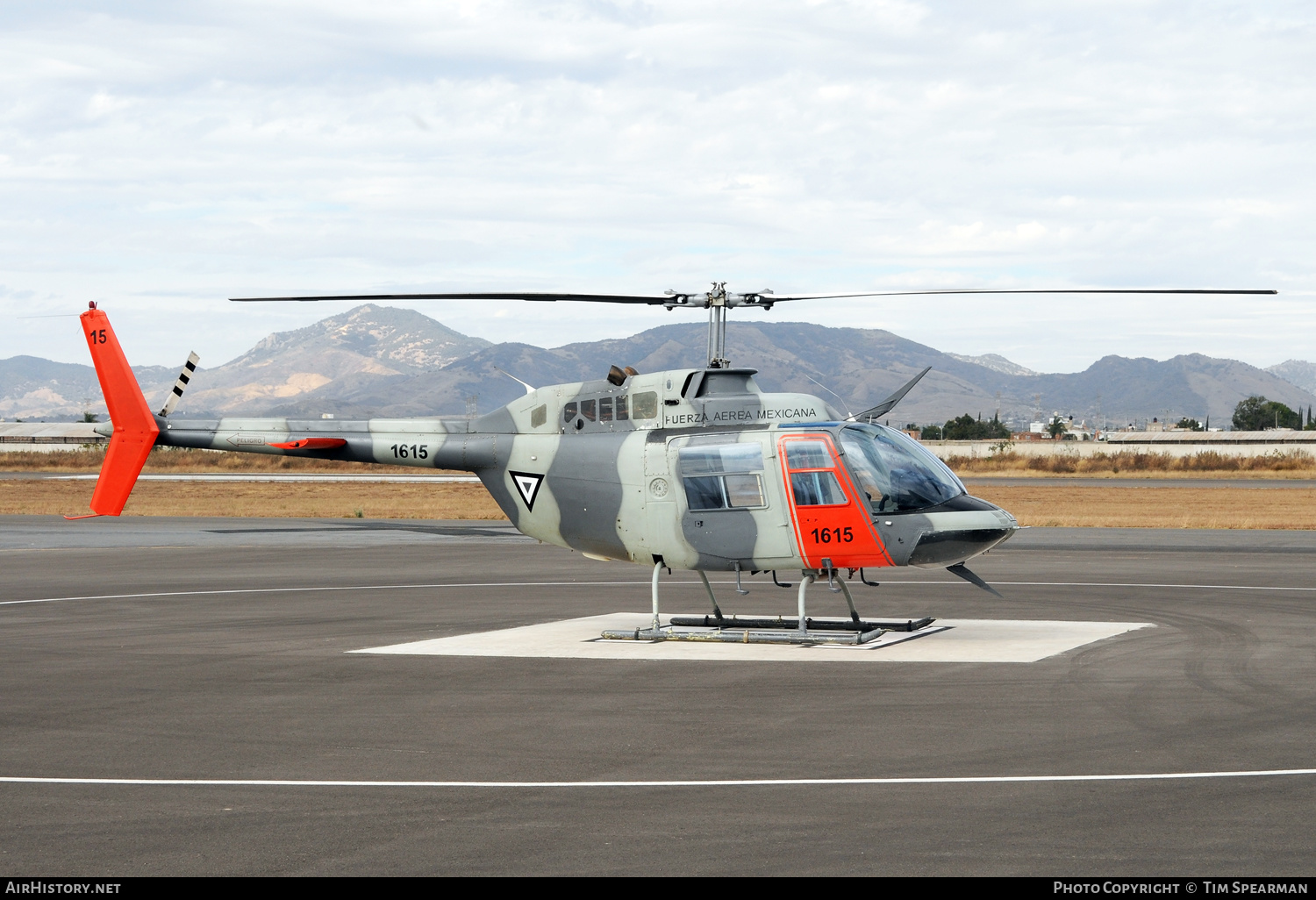 Aircraft Photo of 1615 | Bell 206B JetRanger III | Mexico - Air Force | AirHistory.net #589535