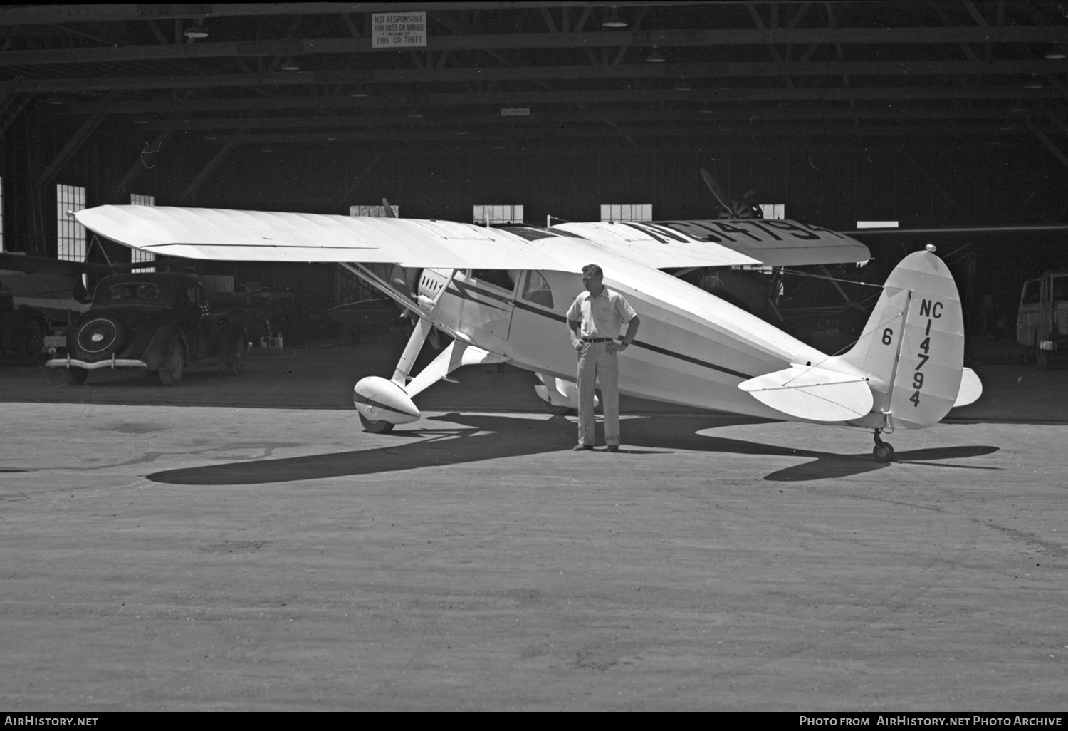 Aircraft Photo of NC14794 | Fairchild 24 C8C | AirHistory.net #589537