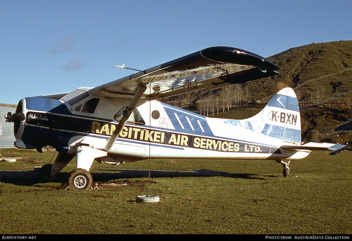 Aircraft Photo of ZK-BXN | De Havilland Canada DHC-2 Beaver Mk1 | Rangitikei Air Services | AirHistory.net #589541