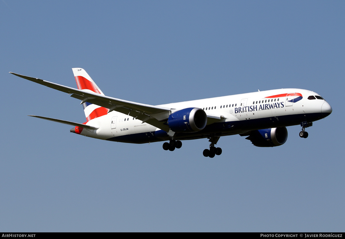 Aircraft Photo of G-ZBJM | Boeing 787-8 Dreamliner | British Airways | AirHistory.net #589543
