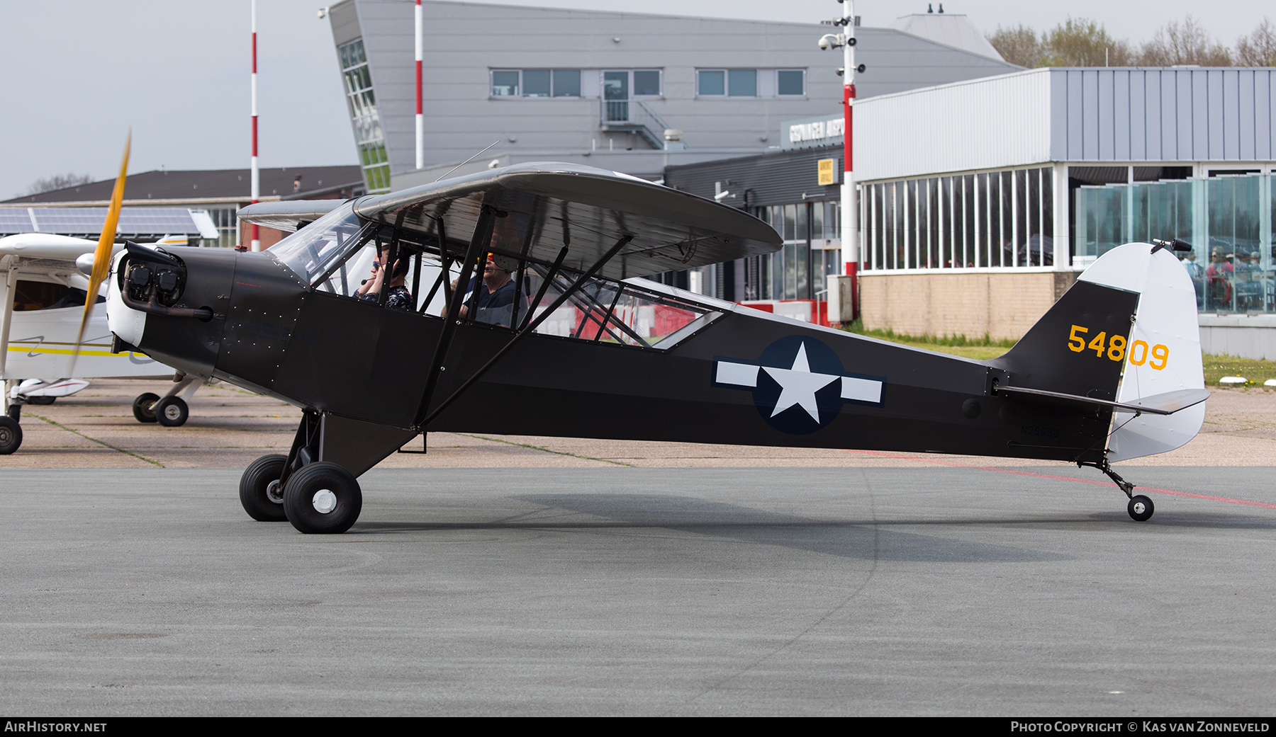 Aircraft Photo of N3989B / 54809 | Piper L-4J Grasshopper | USA - Air Force | AirHistory.net #589545