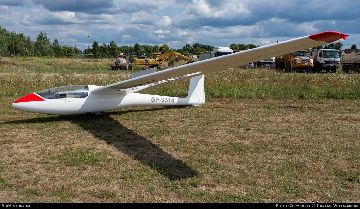 Aircraft Photo of SP-3314 | PZL-Bielsko SZD-51-1 Junior | AirHistory.net #589554