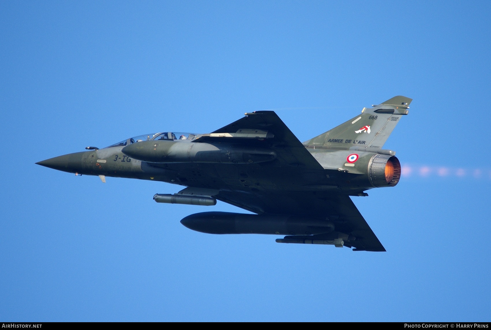 Aircraft Photo of 668 | Dassault Mirage 2000D | France - Air Force | AirHistory.net #589601