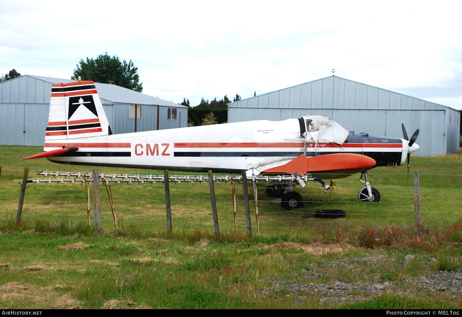 Aircraft Photo of ZK-CMZ | Air Parts Fletcher FU-24 | AirHistory.net #589602