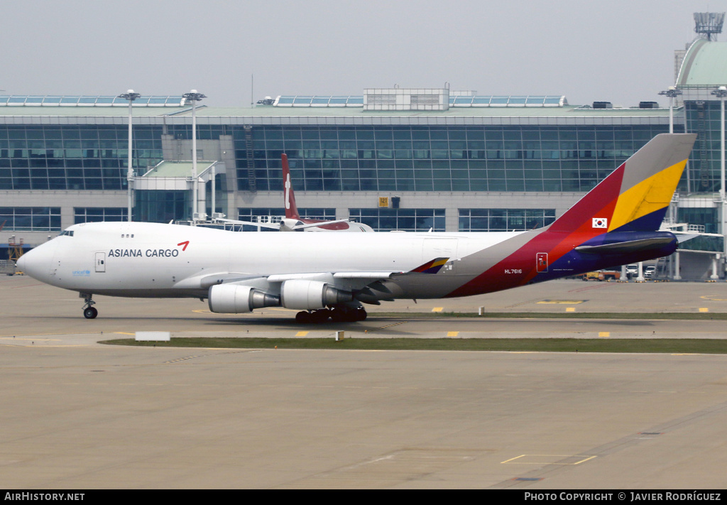 Aircraft Photo of HL7616 | Boeing 747-446F/SCD | Asiana Airlines Cargo | AirHistory.net #589608