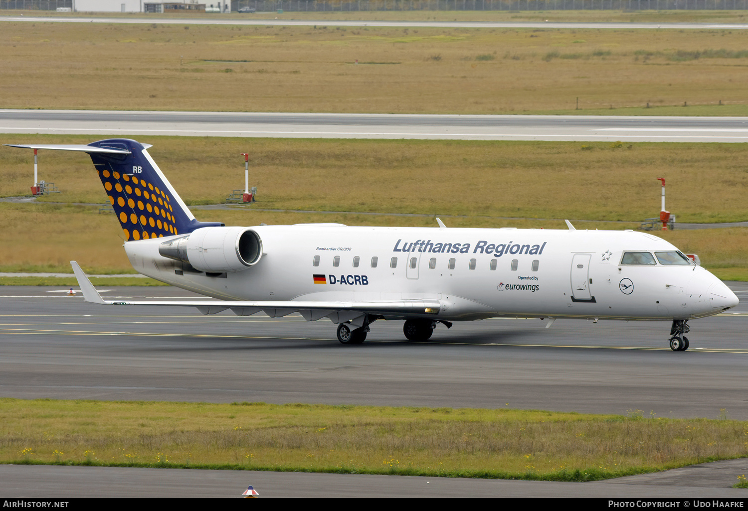 Aircraft Photo of D-ACRB | Bombardier CRJ-200ER (CL-600-2B19) | Lufthansa Regional | AirHistory.net #589626