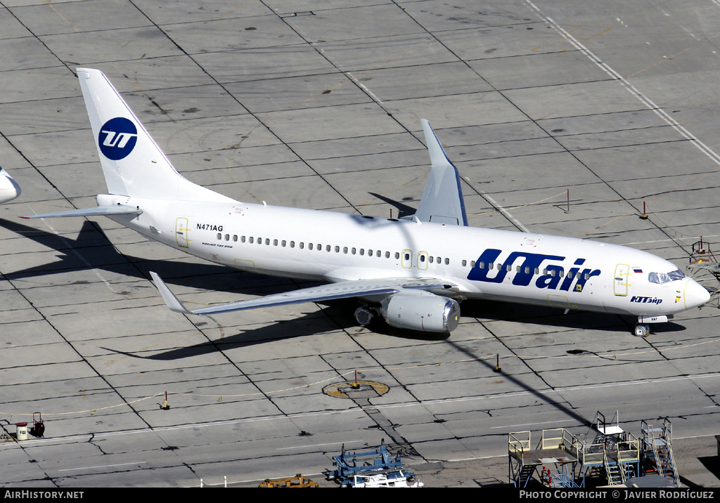 Aircraft Photo of N471AG | Boeing 737-8LP | UTair | AirHistory.net #589642