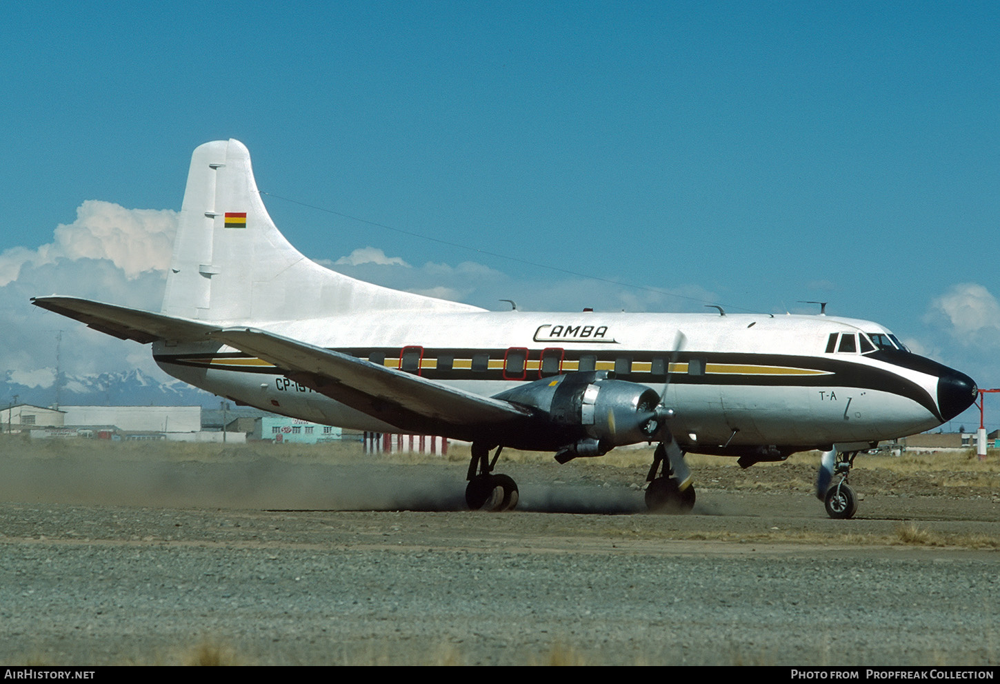 Aircraft Photo of CP-1570 | Martin 404 | CAMBA - Comercializadora Aérea Mixta Boliviana | AirHistory.net #589643