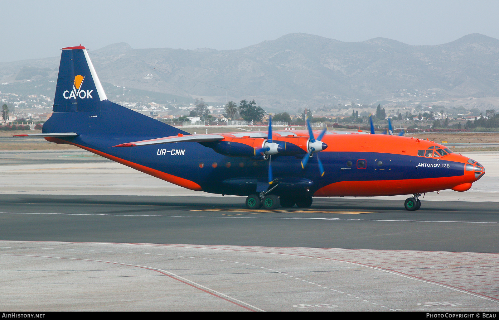 Aircraft Photo of UR-CNN | Antonov An-12B | Cavok Air | AirHistory.net #589646