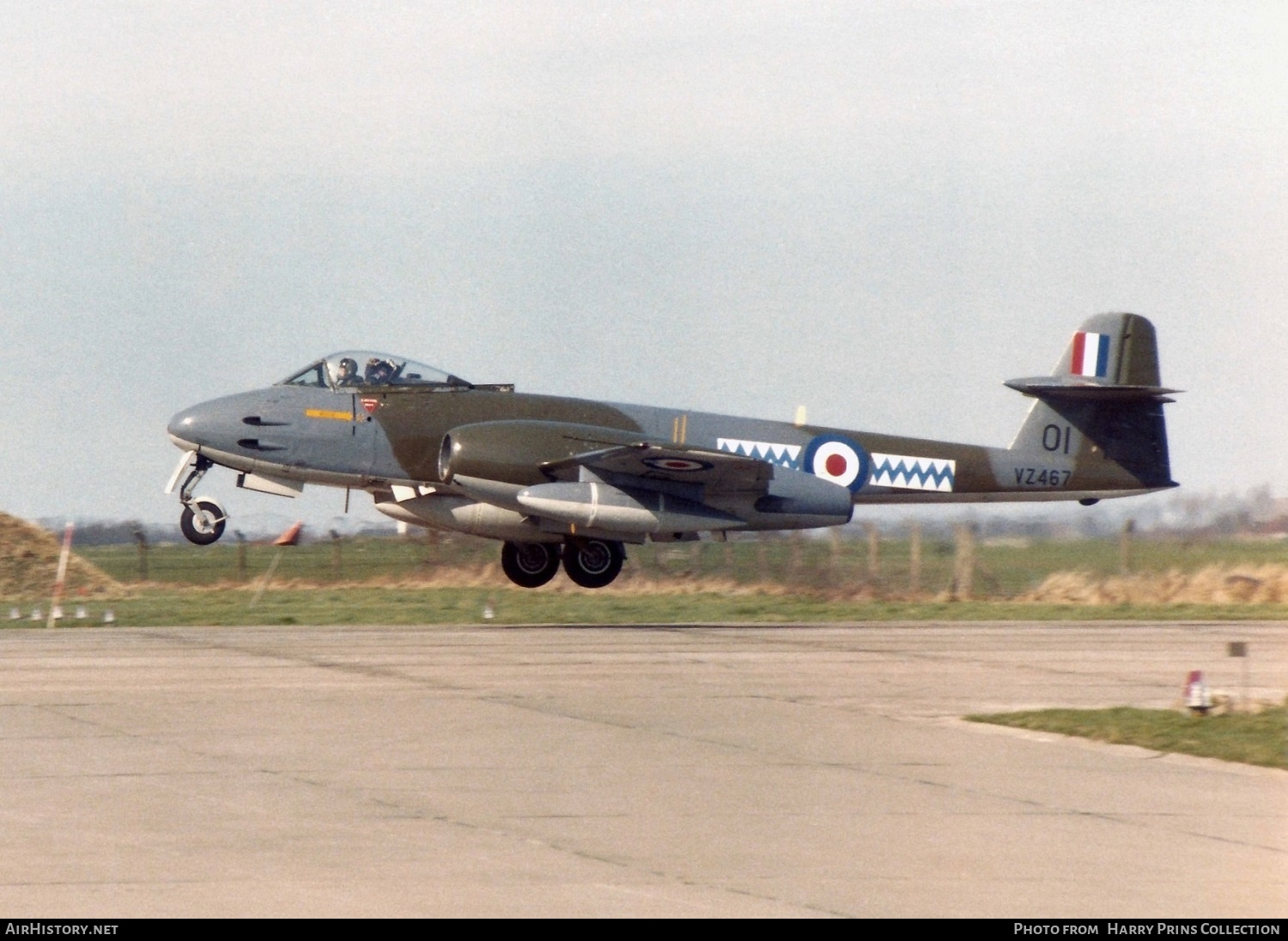 Aircraft Photo of VZ467 | Gloster Meteor F8 | UK - Air Force | AirHistory.net #589651