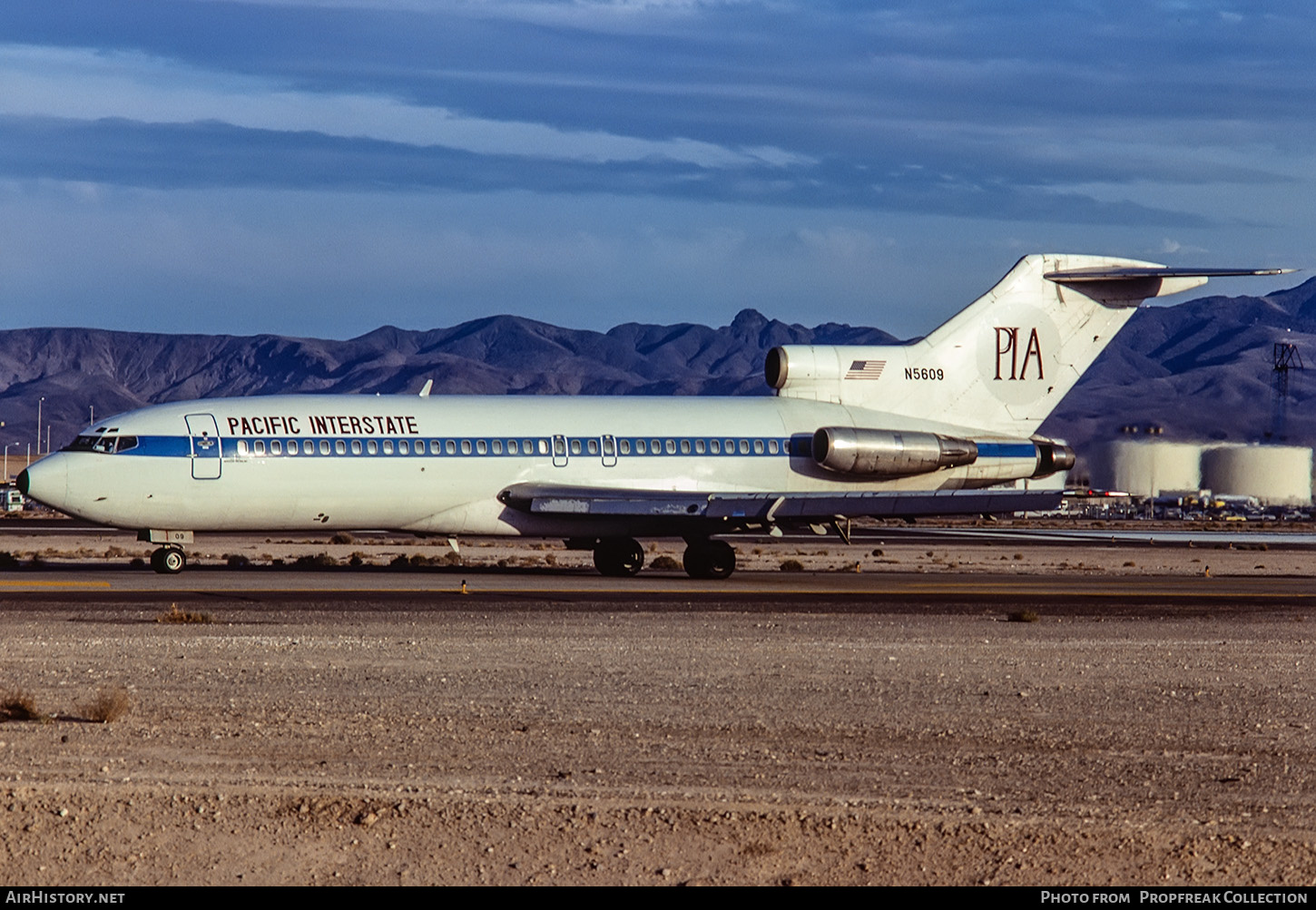 Aircraft Photo of N5609 | Boeing 727-51 | Pacific Interstate Airlines - PIA | AirHistory.net #589669
