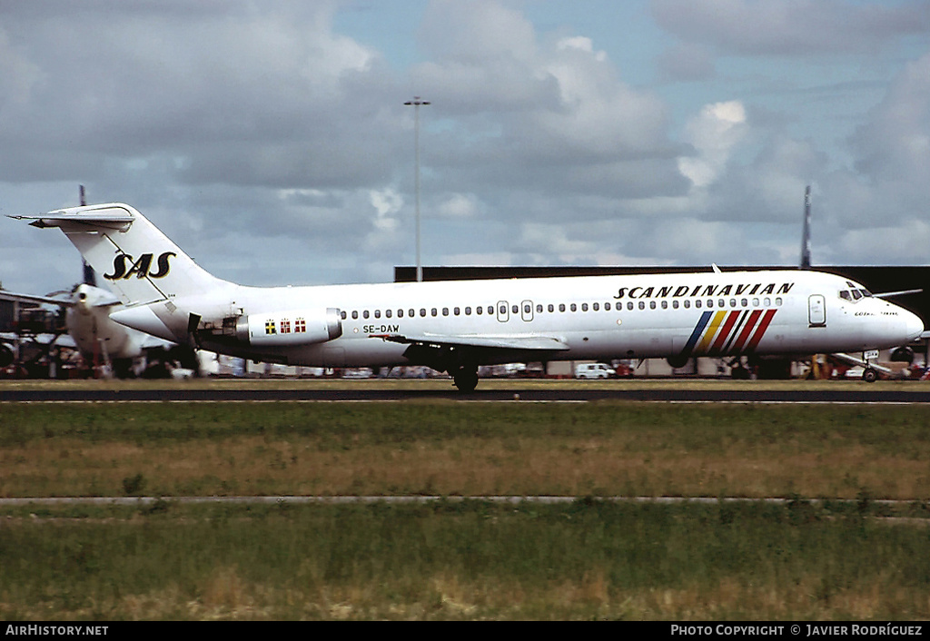 Aircraft Photo of SE-DAW | McDonnell Douglas DC-9-41 | Scandinavian Airlines - SAS | AirHistory.net #589674