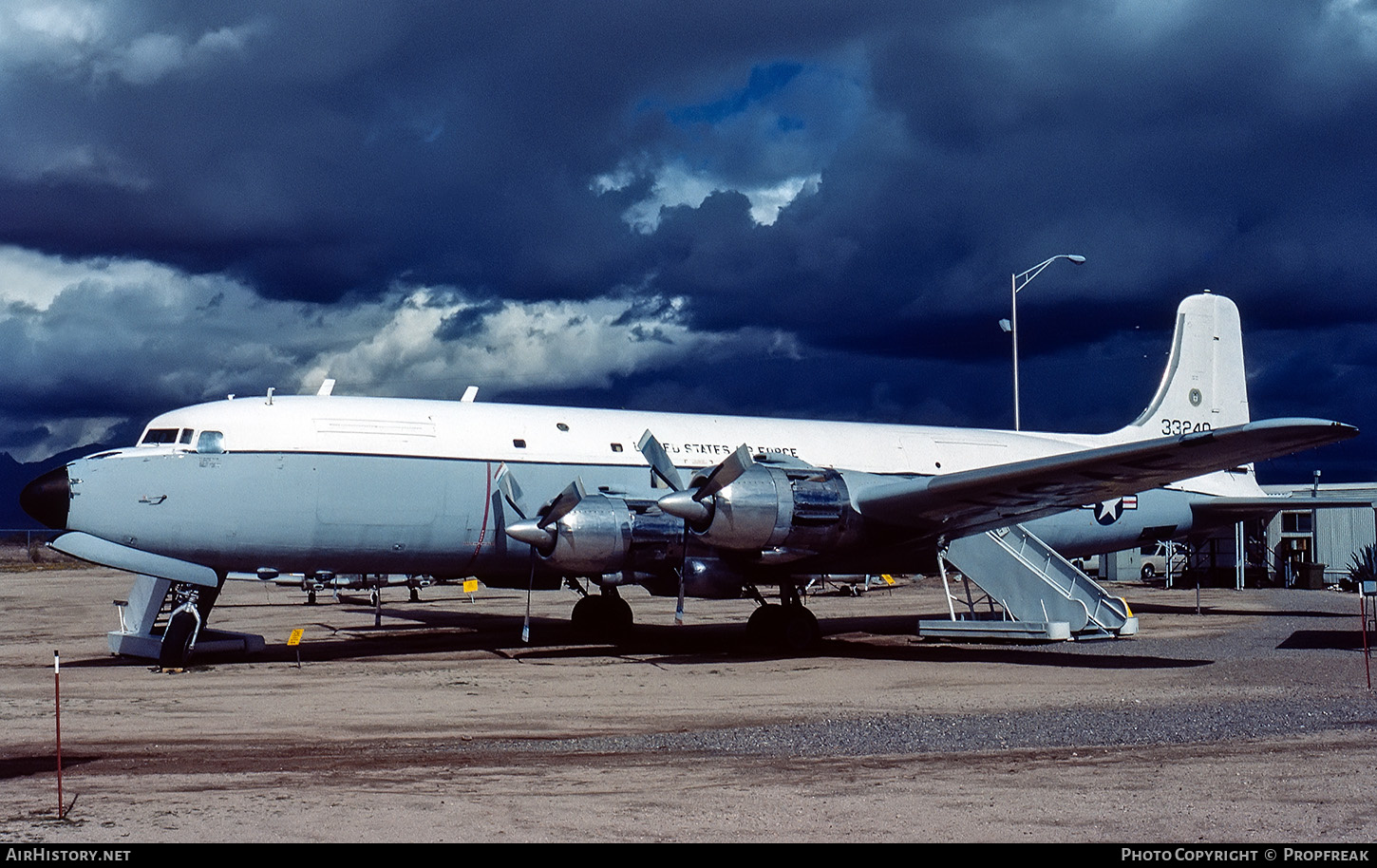 Aircraft Photo of 53-3240 / 33240 | Douglas VC-118A Liftmaster (DC-6A) | USA - Air Force | AirHistory.net #589676