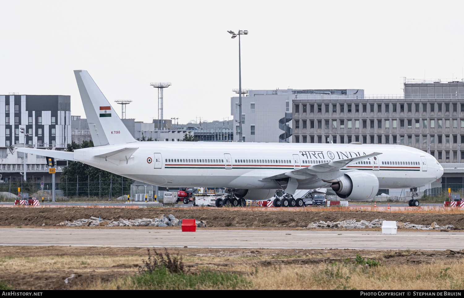 Aircraft Photo of K7066 | Boeing 777-300/ER | India - Air Force | AirHistory.net #589678