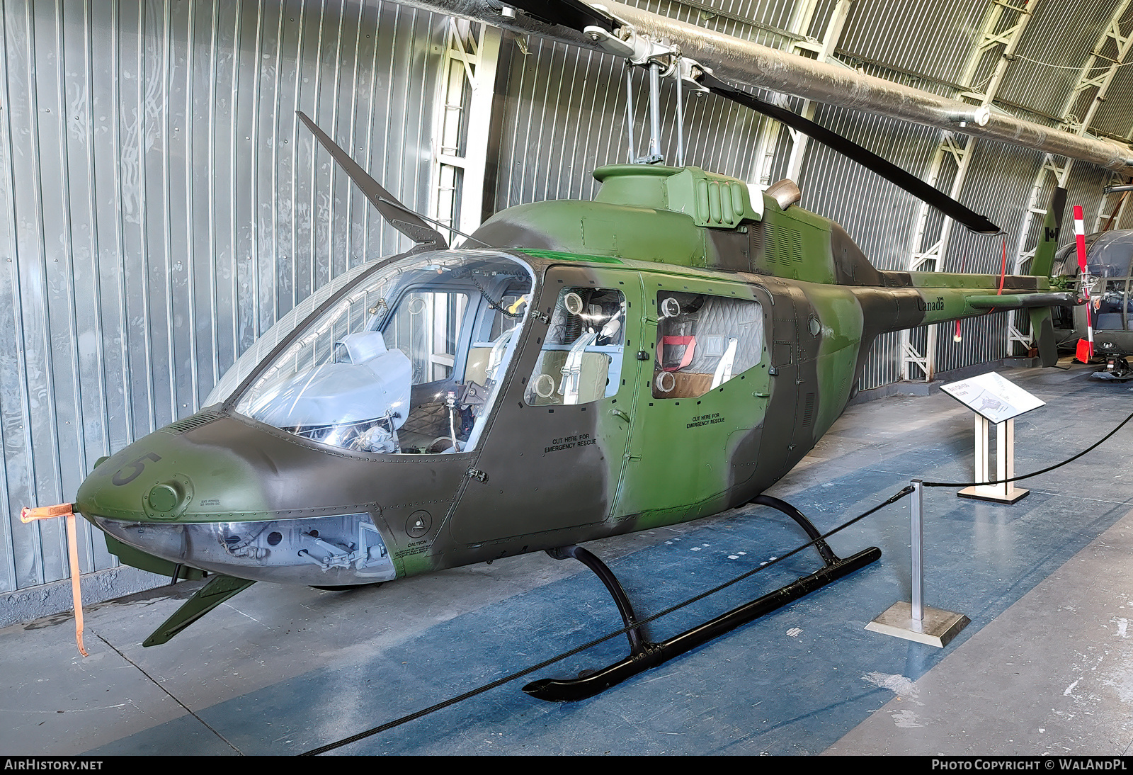 Aircraft Photo of 136255 | Bell CH-136 Kiowa (206A-1/COH-58A) | Canada - Air Force | AirHistory.net #589701