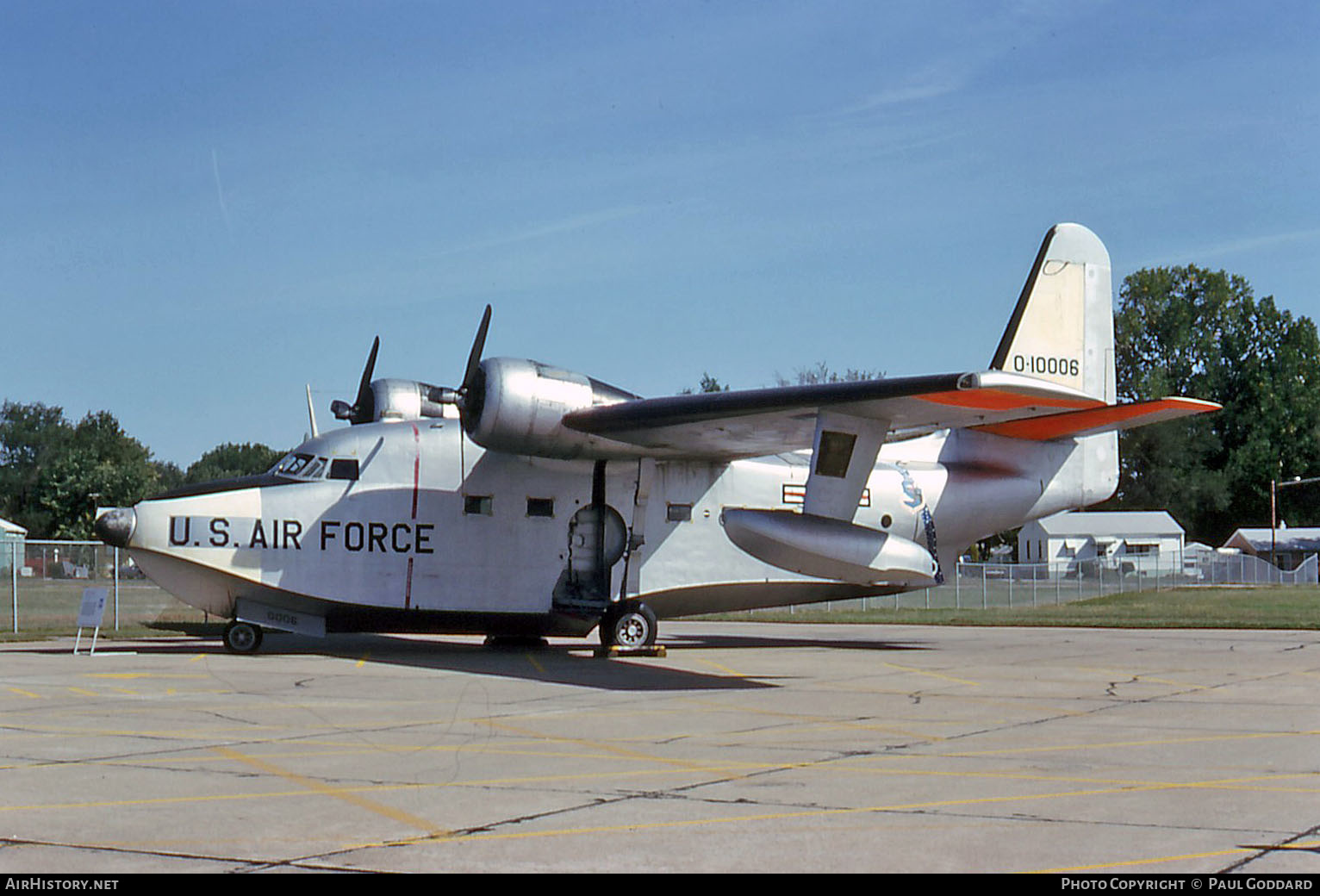 Aircraft Photo of 51-006 / 0-10006 | Grumman HU-16B Albatross | USA - Air Force | AirHistory.net #589715