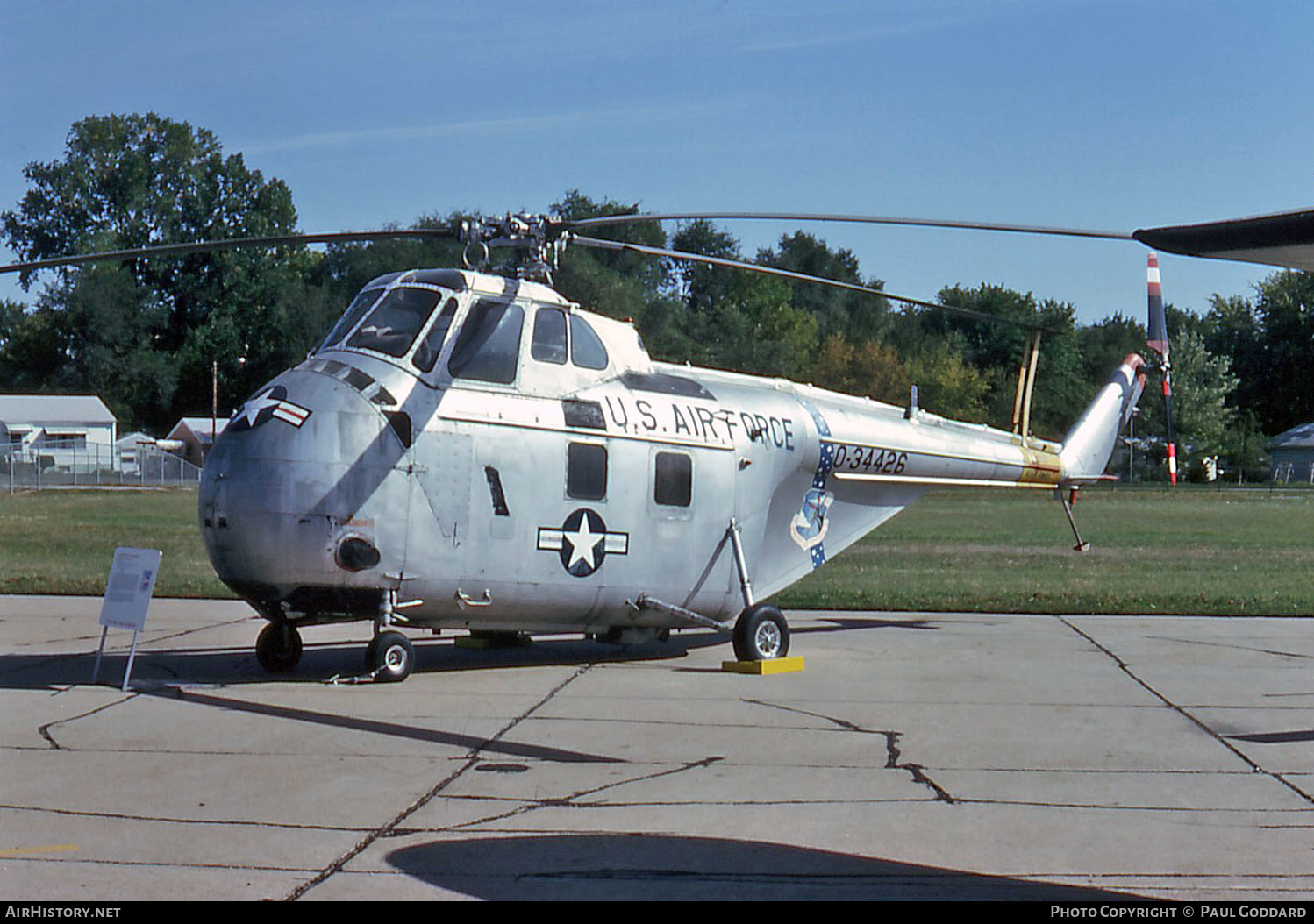 Aircraft Photo of 53-4426 / 0-34426 | Sikorsky H-19B Chickasaw (S-55D) | USA - Air Force | AirHistory.net #589718