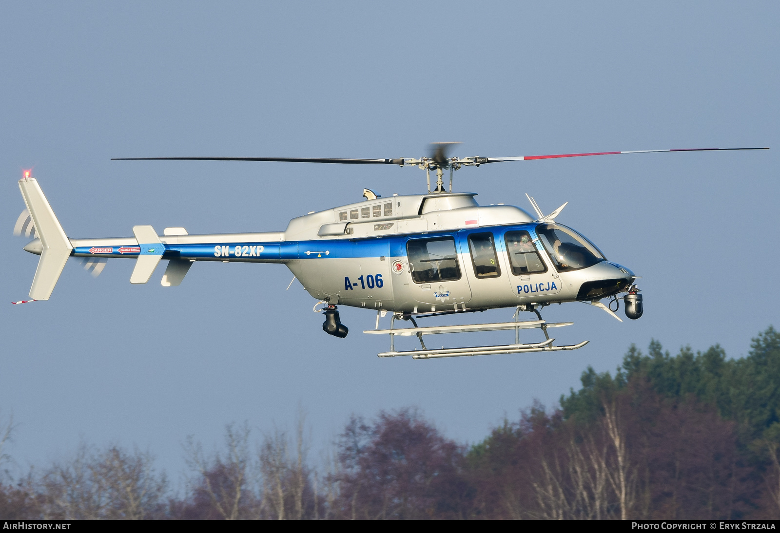Aircraft Photo of SN-82XP | Bell 407GXi | Poland - Police | AirHistory.net #589721