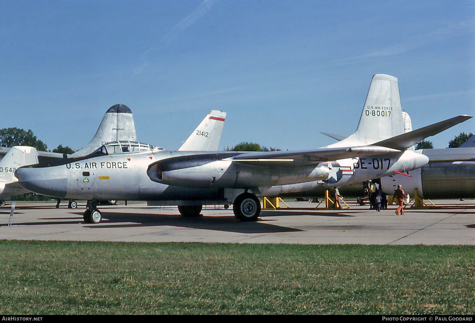 Aircraft Photo of 48-017 / 0-80017 | North American NRB-45C Tornado | USA - Air Force | AirHistory.net #589723