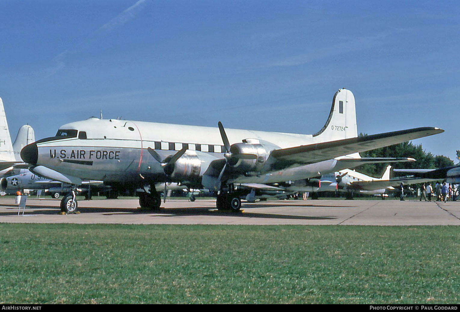 Aircraft Photo of 42-72724 / 0-72724 | Douglas C-54D Skymaster | USA - Air Force | AirHistory.net #589730