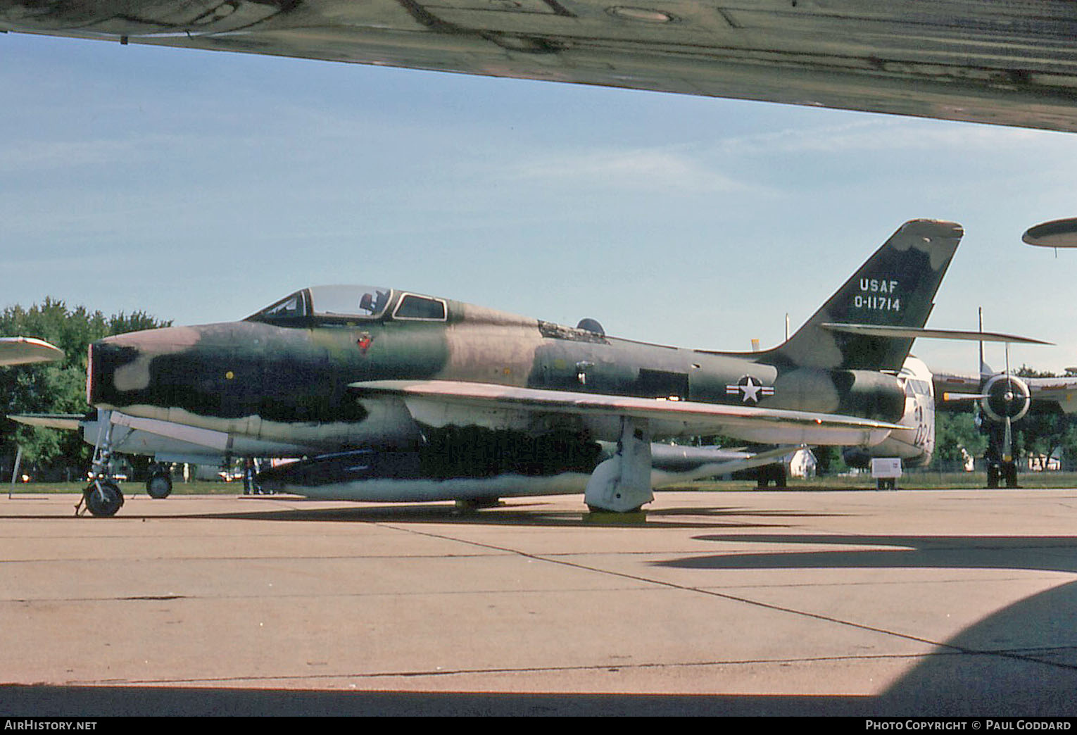 Aircraft Photo of 51-1714 / 0-11714 | Republic F-84F Thunderstreak | USA - Air Force | AirHistory.net #589734