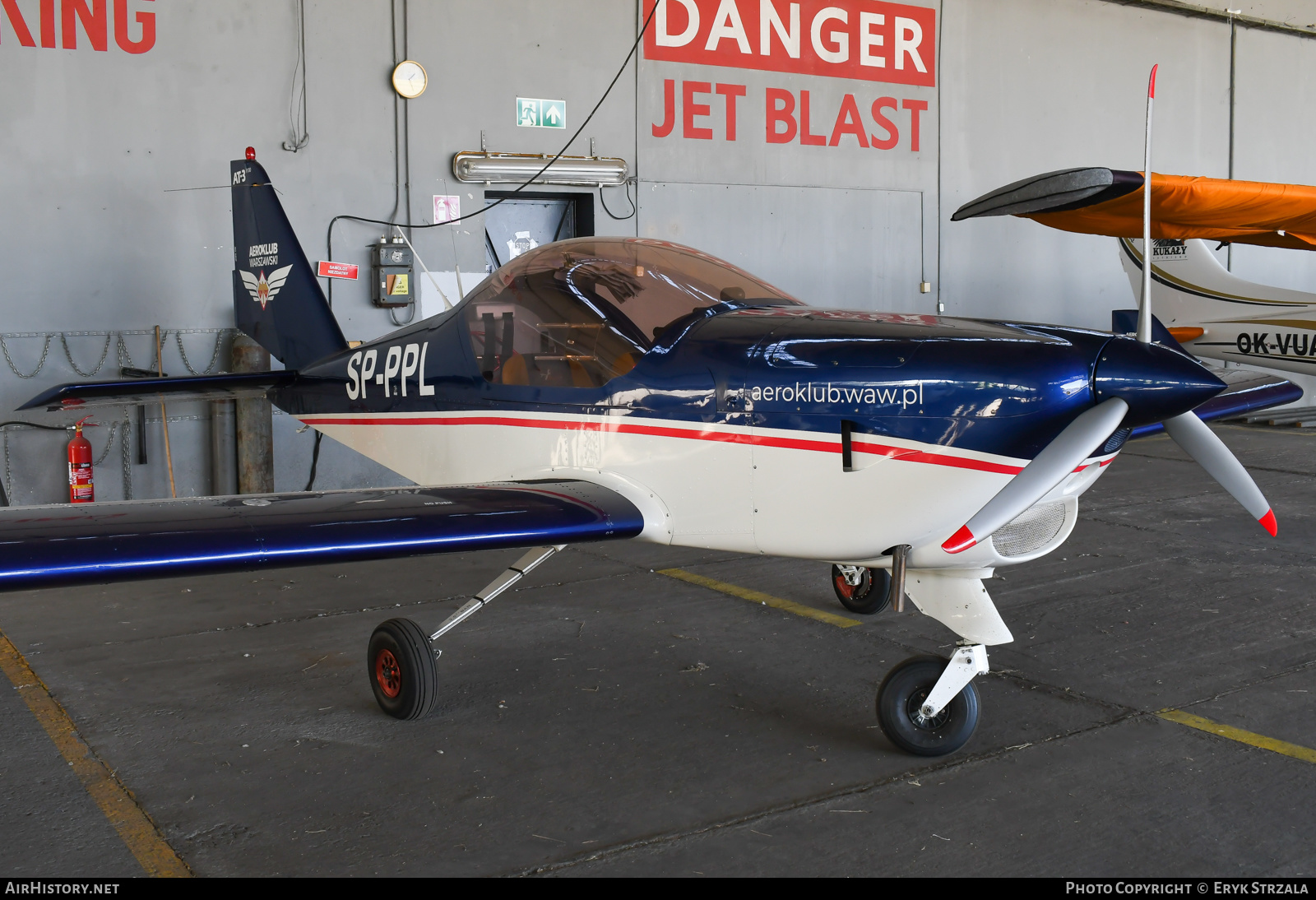 Aircraft Photo of SP-PPL | Aero AT-3 R100 | Aeroklub Warszawski | AirHistory.net #589744