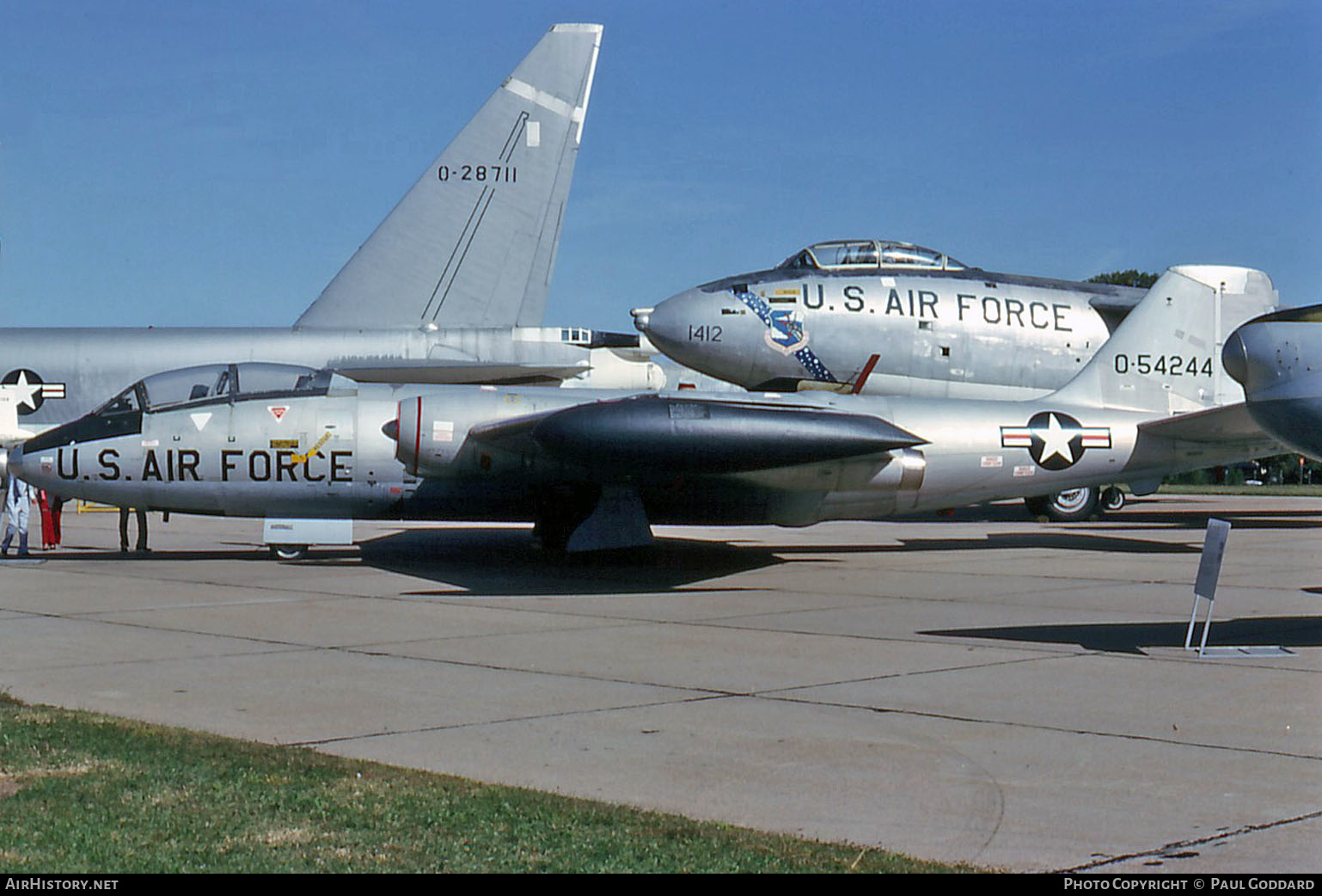 Aircraft Photo of 55-4244 / 0-54244 | Martin B-57E Canberra | USA - Air Force | AirHistory.net #589756