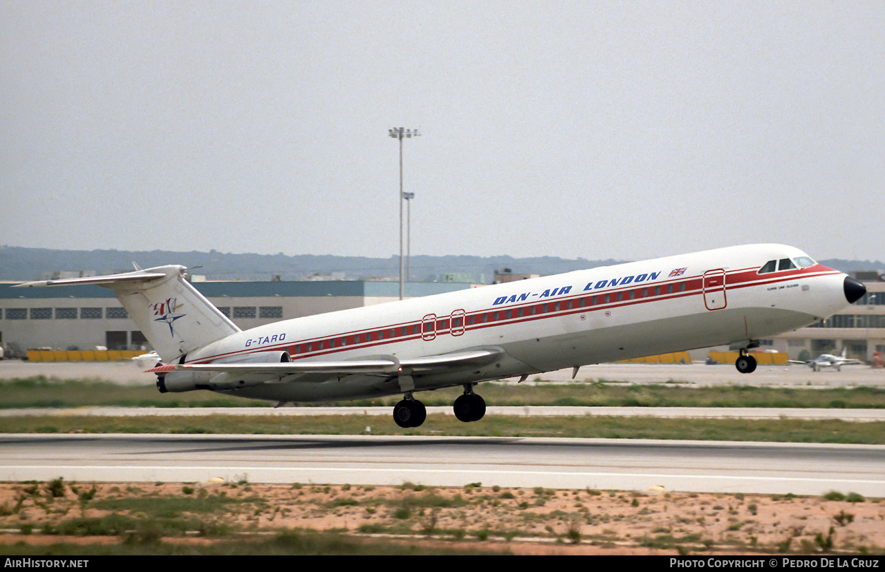 Aircraft Photo of G-TARO | British Aerospace BAC-111-525FT One-Eleven | Dan-Air London | AirHistory.net #589775