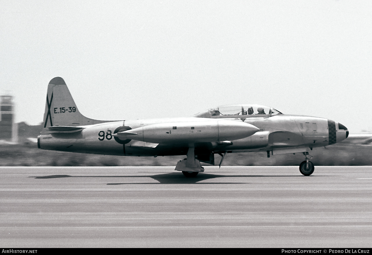 Aircraft Photo of E.15-39 | Lockheed T-33A | Spain - Air Force | AirHistory.net #589778
