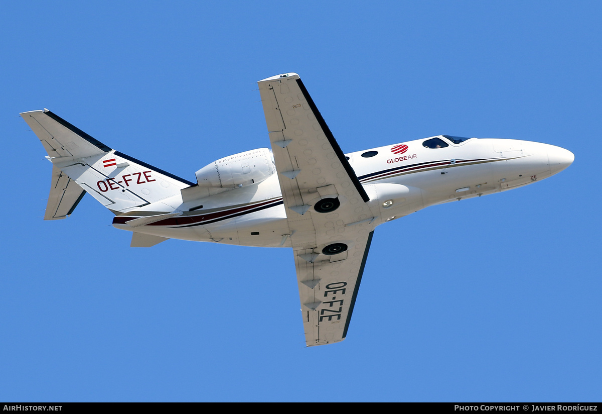 Aircraft Photo of OE-FZE | Cessna 510 Citation Mustang | GlobeAir | AirHistory.net #589782