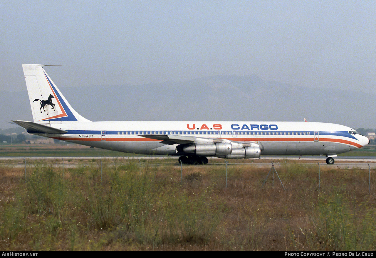 Aircraft Photo of 5N-ASY | Boeing 707-351C | UAS Cargo | AirHistory.net #589786