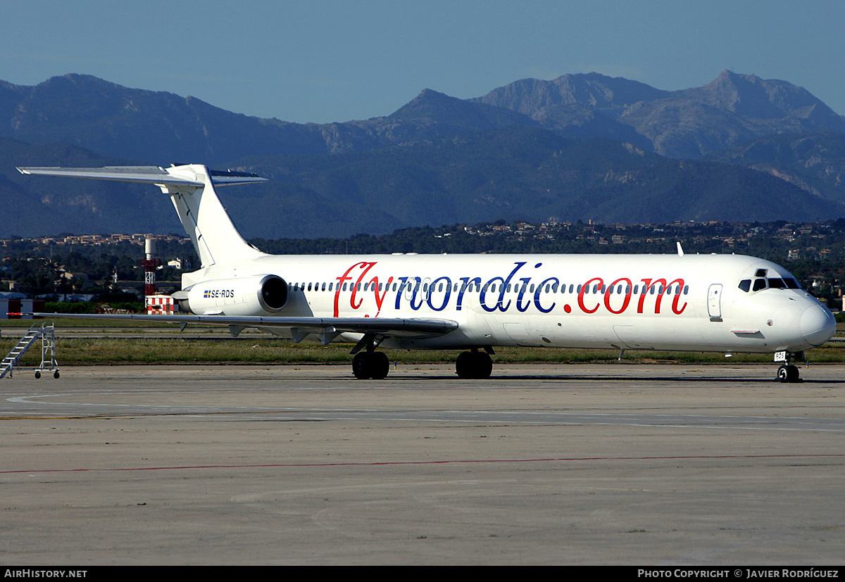 Aircraft Photo of SE-RDS | McDonnell Douglas MD-83 (DC-9-83) | FlyNordic | AirHistory.net #589811