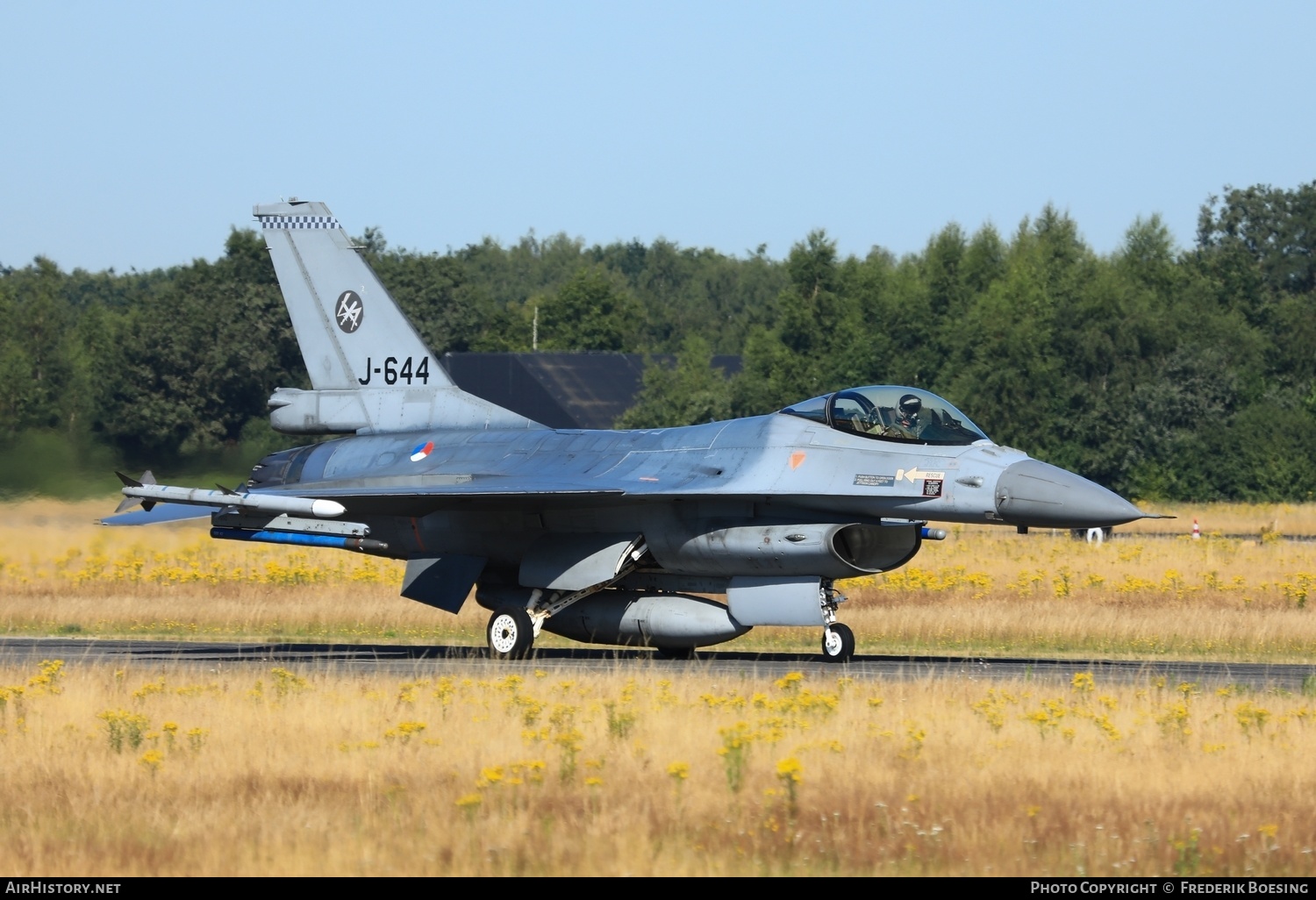 Aircraft Photo of J-644 | General Dynamics F-16AM Fighting Falcon | Netherlands - Air Force | AirHistory.net #589815