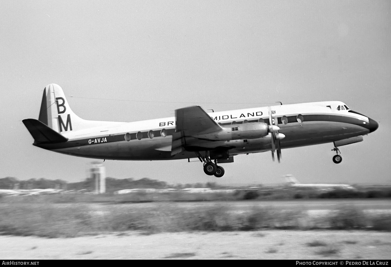 Aircraft Photo of G-AVJA | Vickers 815 Viscount | British Midland Airways - BMA | AirHistory.net #589828