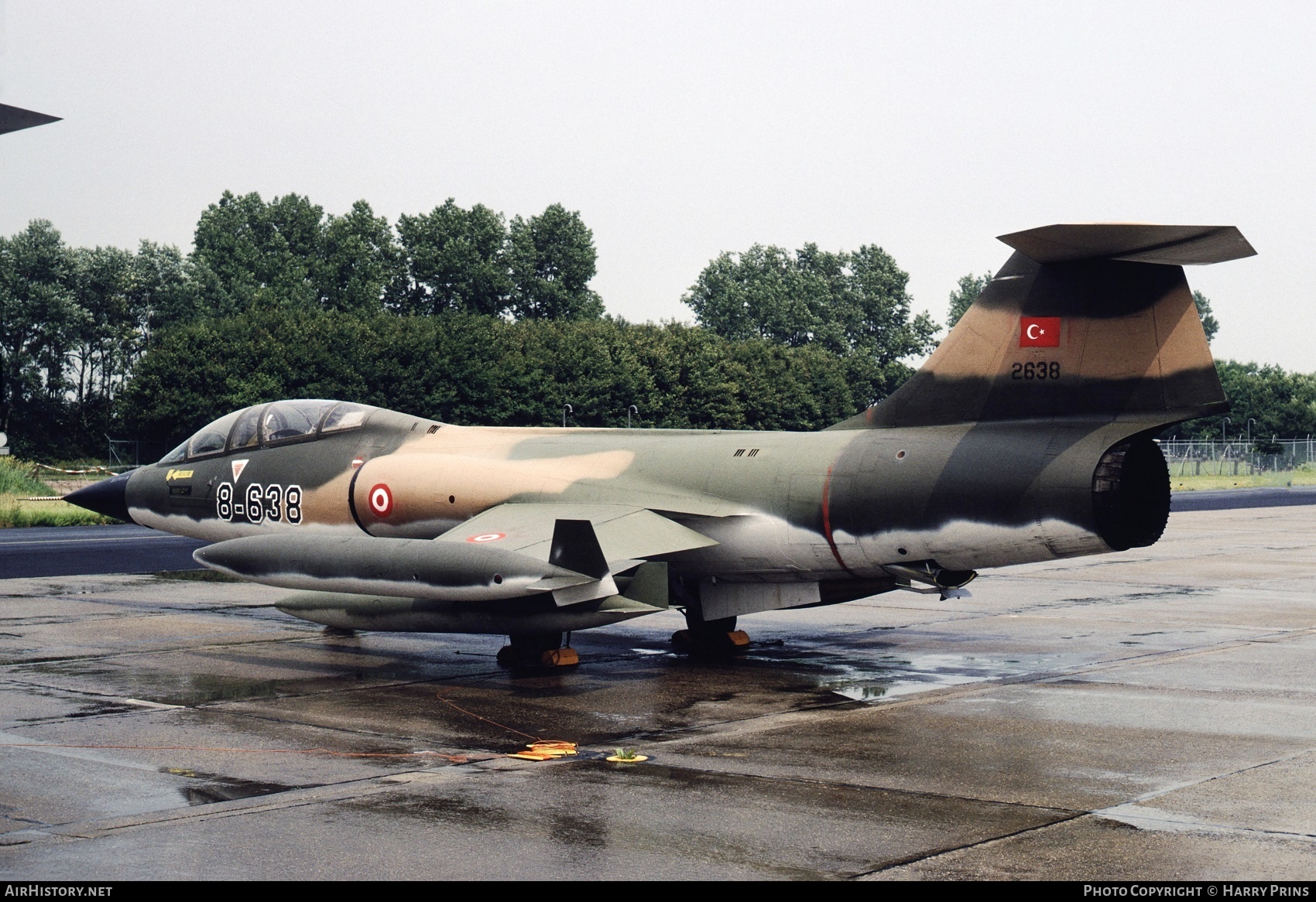 Aircraft Photo of 2638 | Lockheed CF-104D Starfighter Mk.1 | Turkey - Air Force | AirHistory.net #589835