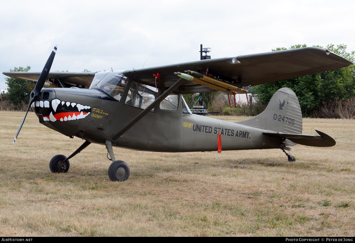 Aircraft Photo of F-AYPF / 0-24705 | Cessna O-1E Bird Dog (305C/L-19E) | USA - Army | AirHistory.net #589844