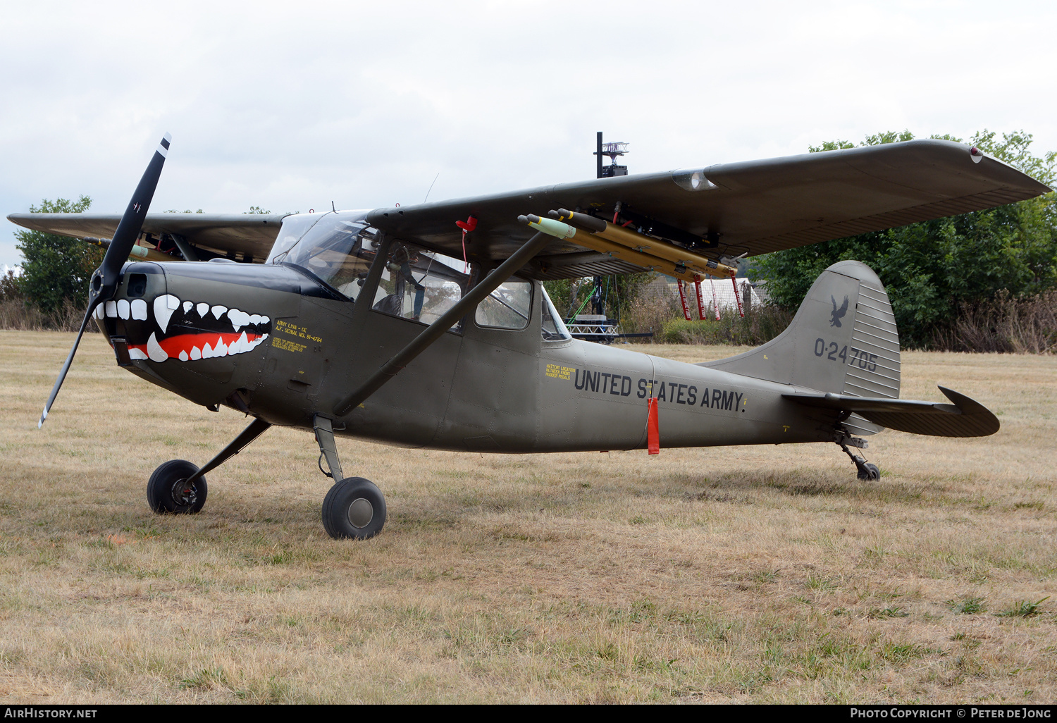 Aircraft Photo of F-AYPF / 0-24705 | Cessna O-1E Bird Dog | USA - Army | AirHistory.net #589844