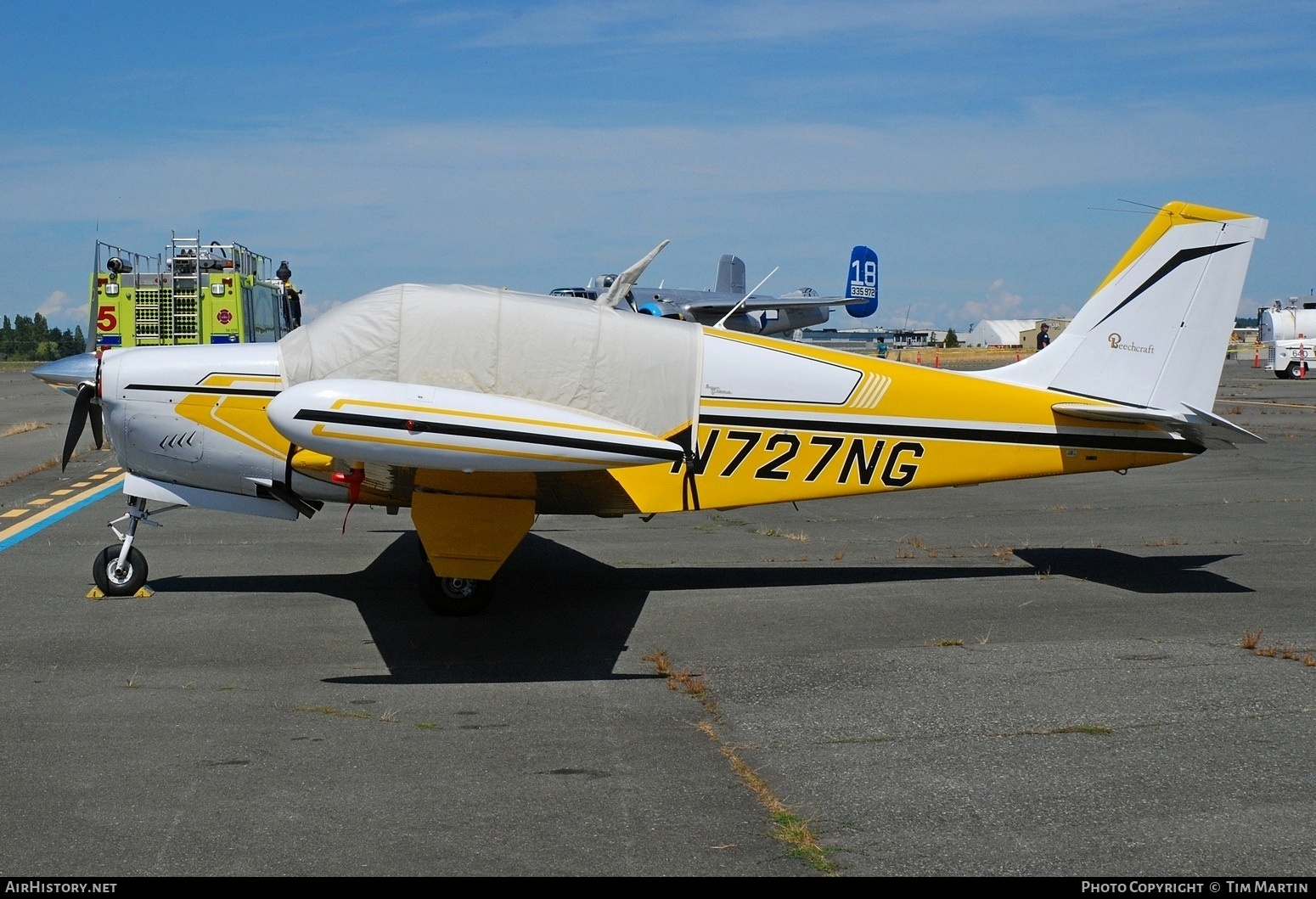 Aircraft Photo of N727NG | Beech 35-B33 Debonair | AirHistory.net #589847