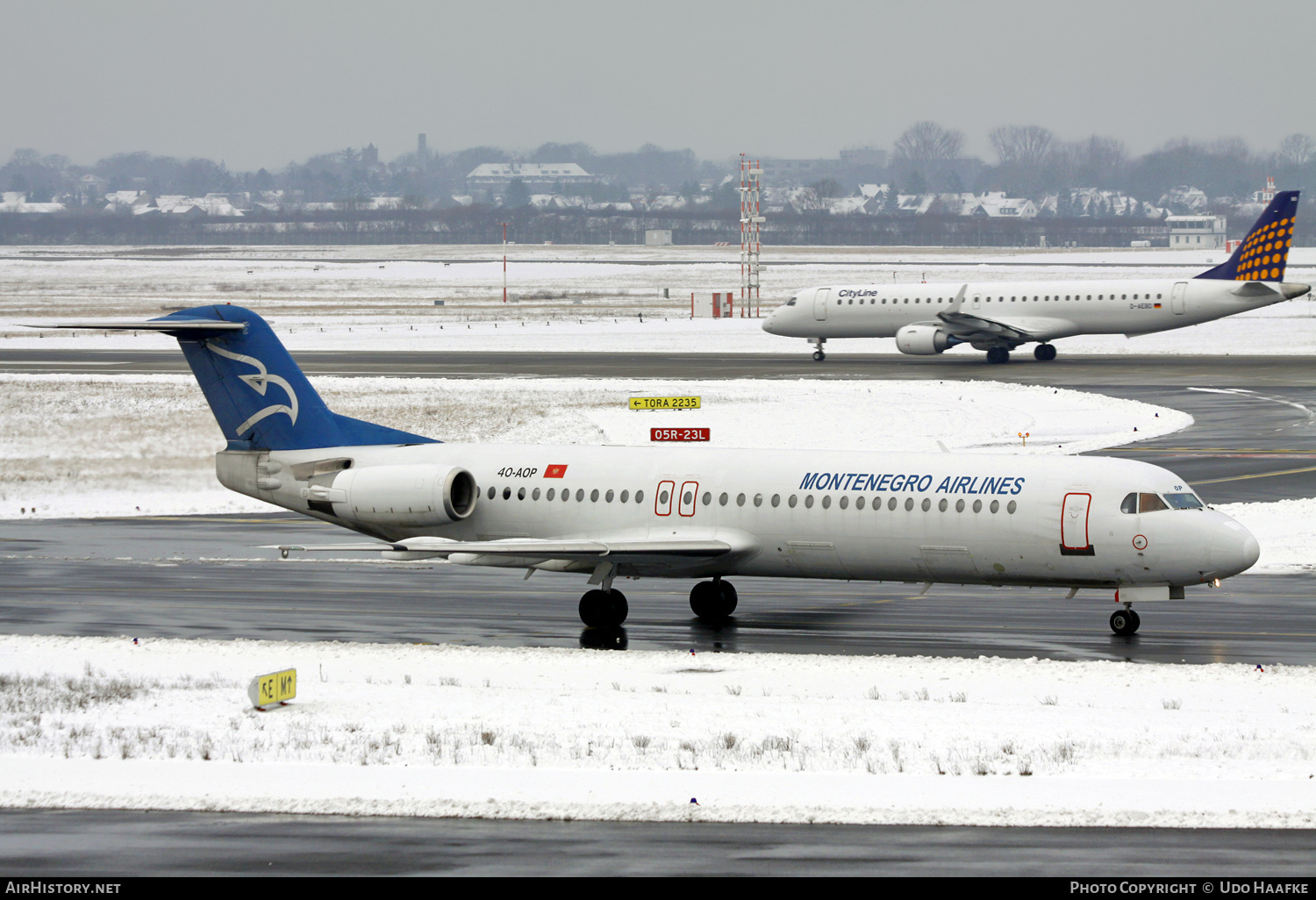 Aircraft Photo of 4O-AOP | Fokker 100 (F28-0100) | Montenegro Airlines | AirHistory.net #589905