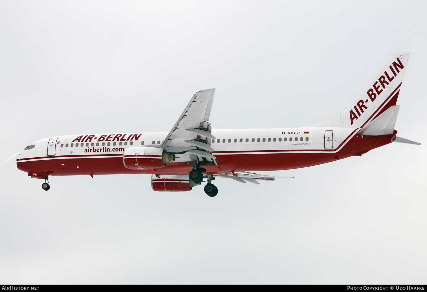Aircraft Photo of D-ABBR | Boeing 737-85F | Air Berlin | AirHistory.net #589906