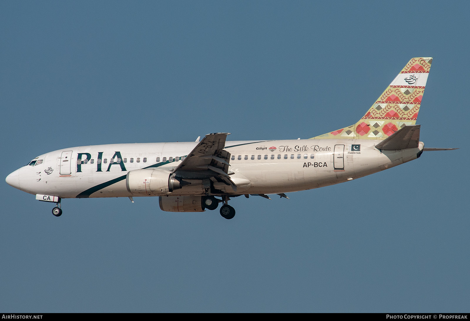 Aircraft Photo of AP-BCA | Boeing 737-340 | Pakistan International Airlines - PIA | AirHistory.net #589909